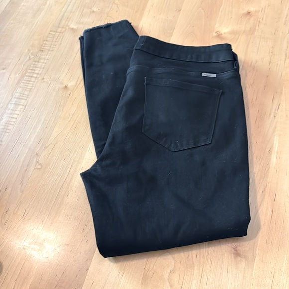 Kancan black distressed ankle skinny - Picture 2 of 4